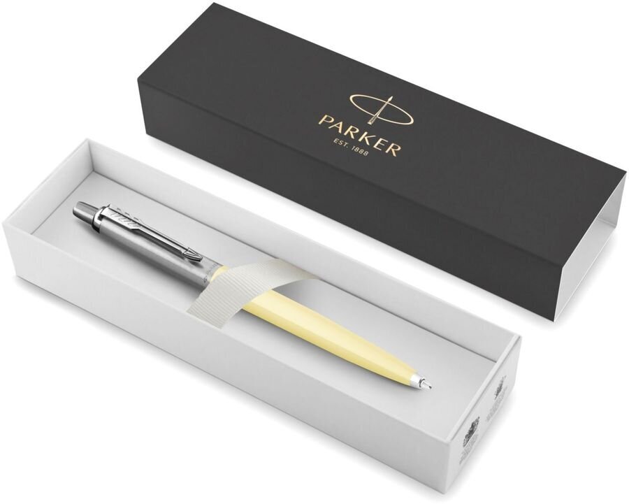 Parker Jotter Og Egg Yellow 7499C BP M.Blu TB -kuulakärkikynä, keltainen hinta ja tiedot | Kirjoitusvälineet | hobbyhall.fi