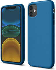 Soundberry silicone iPhone 11, sininen - Capri Blue hinta ja tiedot | Puhelimen kuoret ja kotelot | hobbyhall.fi