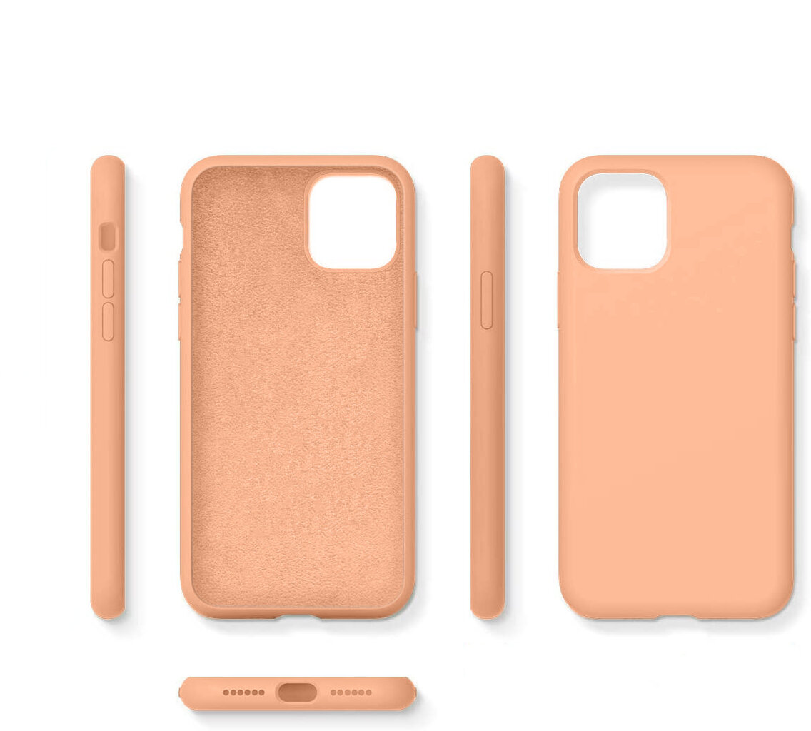 Soundberry silicone iPhone 11, oranž - Cantaloupe hinta ja tiedot | Puhelimen kuoret ja kotelot | hobbyhall.fi