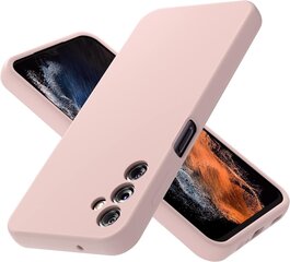 Soundberry silicone Samsung Galaxy A14 4G, pinkki- Nude Pink hinta ja tiedot | Puhelimen kuoret ja kotelot | hobbyhall.fi