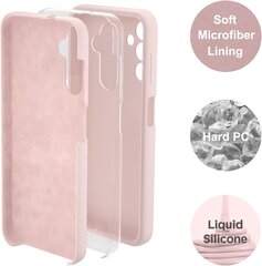 Soundberry silicone Samsung Galaxy A14 4G, pinkki- Nude Pink hinta ja tiedot | Puhelimen kuoret ja kotelot | hobbyhall.fi