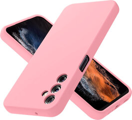 Soundberry silicone Samsung Galaxy A14 5G, pinkki- Candy Pink hinta ja tiedot | Puhelimen kuoret ja kotelot | hobbyhall.fi