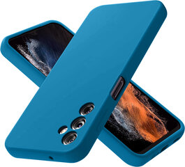 Soundberry silicone Samsung Galaxy A14 4G, sininen - Navy Blue hinta ja tiedot | Puhelimen kuoret ja kotelot | hobbyhall.fi