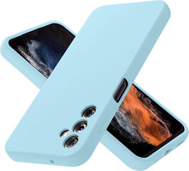 Soundberry silicone Samsung Galaxy A14 4G, sininen - Sky Blue hinta ja tiedot | Puhelimen kuoret ja kotelot | hobbyhall.fi