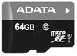 ADATA Premier UHS-I 64 GB, MicroSDXC, Fl hinta ja tiedot | Puhelimen muistikortit | hobbyhall.fi