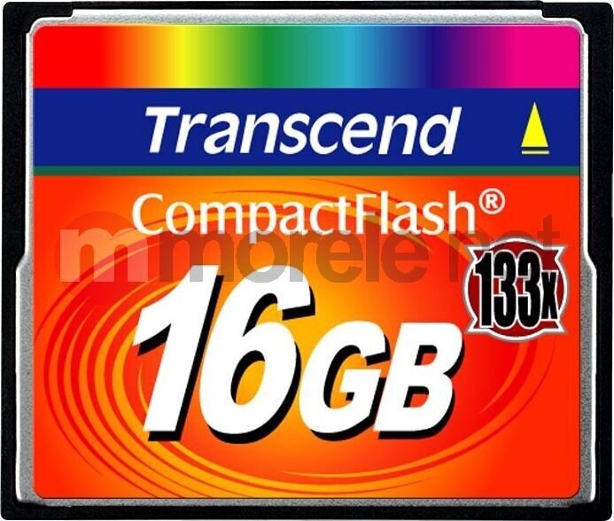 MEMORY COMPACT FLASH 16GB/133X TS16GCF133 TRANSCEND hinta ja tiedot | Puhelimen muistikortit | hobbyhall.fi