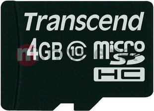 Transcend TS4GUSDC10 hinta ja tiedot | Transcend Matkapuhelimet ja tarvikkeet | hobbyhall.fi