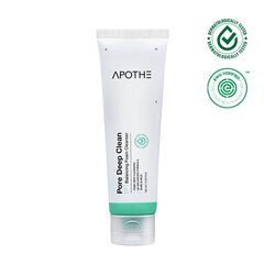 APOTHE Pore Deep Clean pH Balancing Foam Cleanser, 120 ml - Mieto pH:n huokoset puhdistava vaahto hinta ja tiedot | Kasvojen puhdistusaineet | hobbyhall.fi