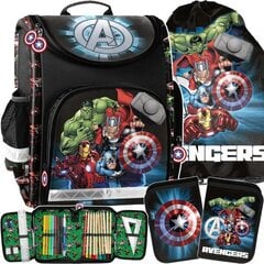 Koulureppu tarvikkeilla Iron Man Avengers hinta ja tiedot | Koulureput ja -laukut | hobbyhall.fi