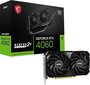 MSI GeForce RTX 4060 Ventus 2X hinta ja tiedot | Näytönohjaimet | hobbyhall.fi