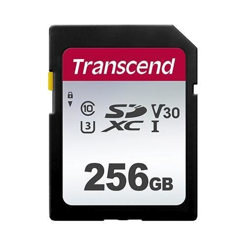 MEMORY SDXC 256GB UHS-I/C10 TS256GSDC300S TRANSCEND hinta ja tiedot | Puhelimen muistikortit | hobbyhall.fi