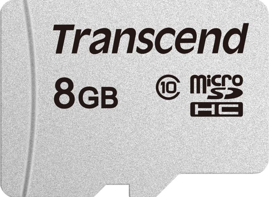Transcend 8GB 300S, SDHC-muistikortti, 20/10 MB/s hinta ja tiedot | Puhelimen muistikortit | hobbyhall.fi