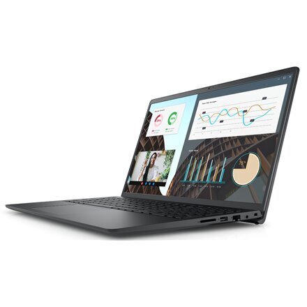 Dell Vostro 15 3530 AG FHD i5-1335U/8GB/256GB/NVIDIA GF MX550 2GB/Win11/Black hinta ja tiedot | Kannettavat tietokoneet | hobbyhall.fi