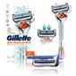 Gillette Skinguard Flexball Fusion Partakoneen kahva ja terä hinta ja tiedot | Parranajo ja karvanpoisto | hobbyhall.fi