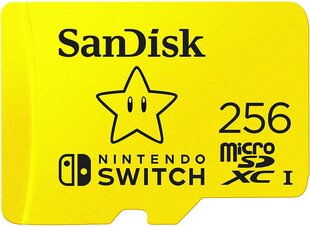 SanDisk MicroSDXC Nintendo Switch muistikortti 256 GB hinta ja tiedot | Sandisk Puhelimet, älylaitteet ja kamerat | hobbyhall.fi