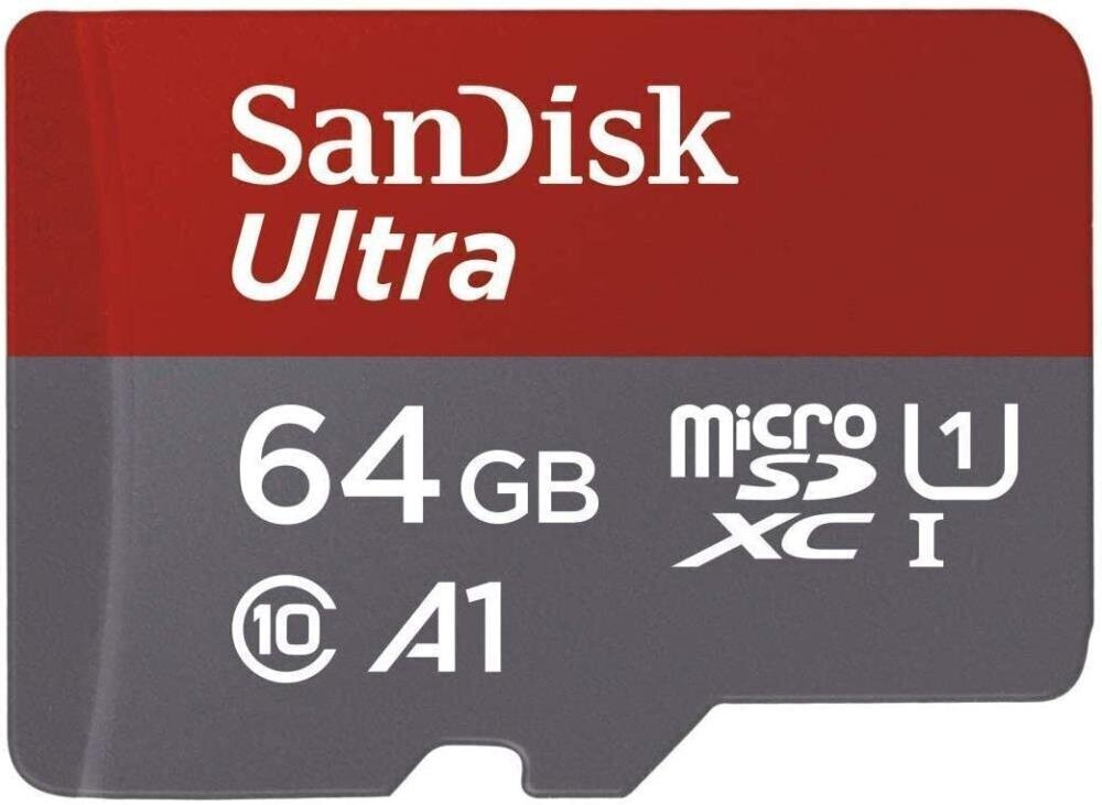 MEMORY MICRO SDXC 64GB UHS-I/SDSQUA4-064G-GN6IA SANDISK hinta ja tiedot | Puhelimen muistikortit | hobbyhall.fi