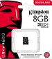 microSDHC-muistikortti 8GB Kingston SDCIT2 / 8GB + sovitin. hinta ja tiedot | Puhelimen muistikortit | hobbyhall.fi