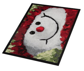 Northrugs ovimatto Hanse Home Printy Snowman, 40x60 cm hinta ja tiedot | Ovimatot | hobbyhall.fi