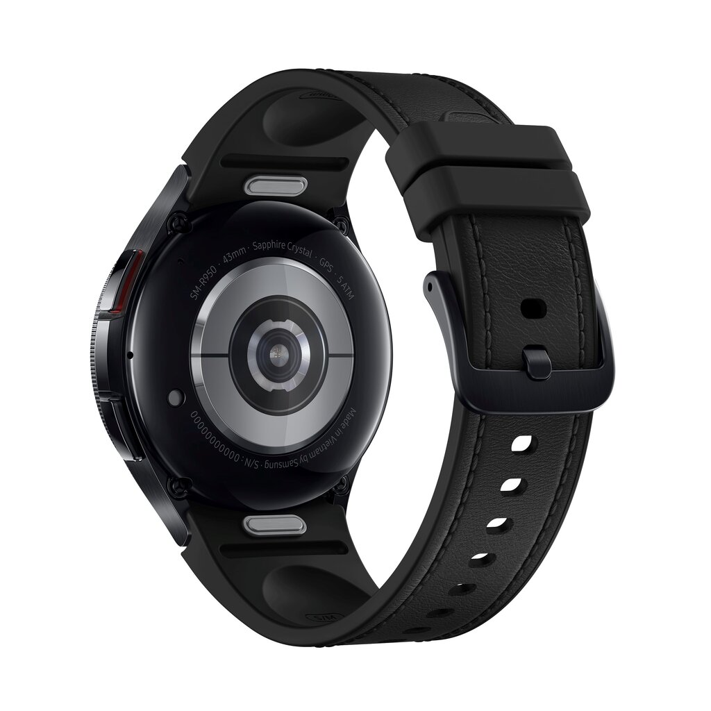 Samsung Galaxy Watch6 Classic 43mm BT Black SM-R950NZKAEUE hinta ja tiedot | Älykellot | hobbyhall.fi