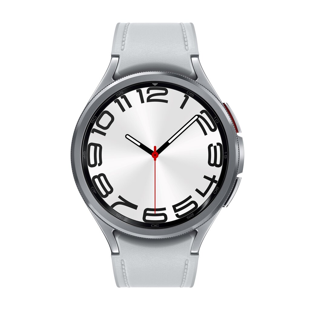 Samsung Galaxy Watch6 Classic 47mm LTE Silver SM-R965FZSAEUE hinta ja tiedot | Älykellot | hobbyhall.fi