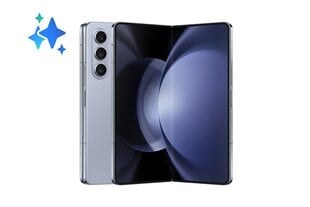 Samsung Galaxy Fold5 12/256GB Icy Blue SM-F946BLBBEUE hinta ja tiedot | Matkapuhelimet | hobbyhall.fi