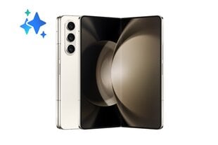 Samsung Galaxy Fold5 12/512GB Cream SM-F946BZECEUE hinta ja tiedot | Matkapuhelimet | hobbyhall.fi