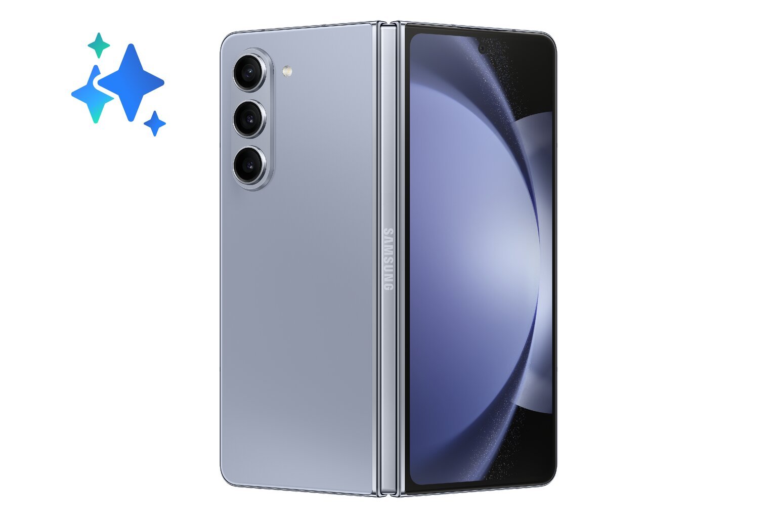 Samsung Galaxy Fold5 12/512GB Icy Blue SM-F946BLBCEUE hinta ja tiedot | Matkapuhelimet | hobbyhall.fi