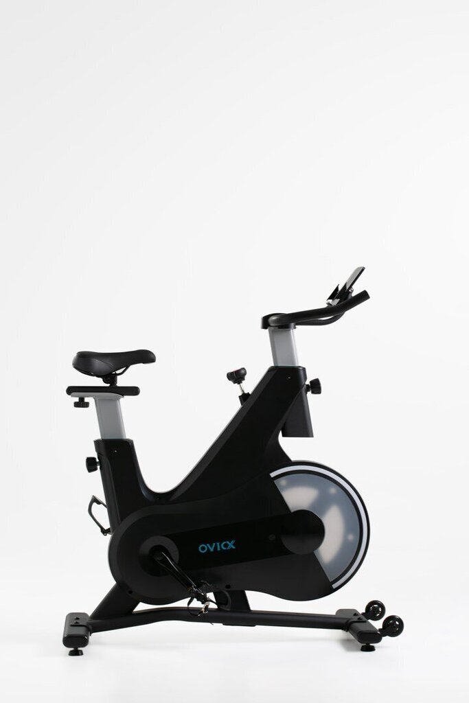 Kuntopyörä OVICX Spinning Q210B, musta hinta ja tiedot | Kuntopyörät | hobbyhall.fi