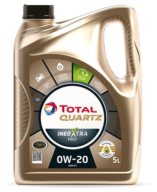 Total Quartz, Ineo Xtra First 214314 moottoriöljy, 5 l hinta ja tiedot | Moottoriöljyt | hobbyhall.fi