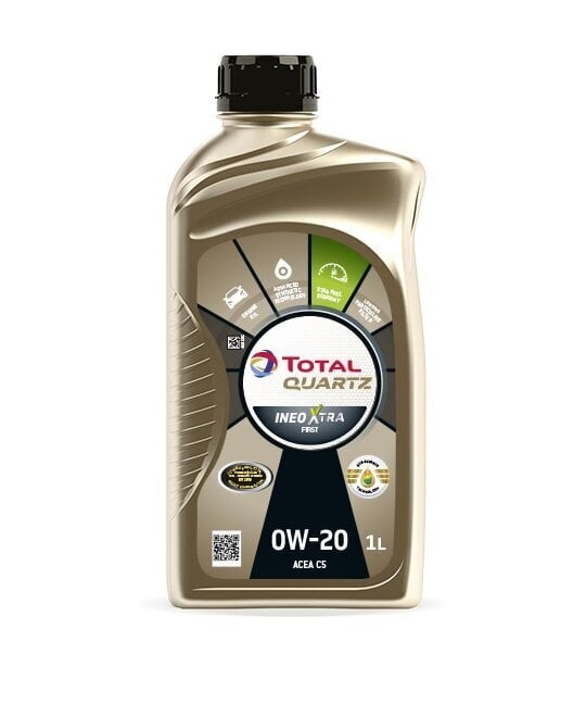 Total Quartz Ineo Xtra First 0W-20 moottoriöljy, 1 l hinta ja tiedot | Moottoriöljyt | hobbyhall.fi