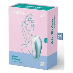 Klitoriksen imustimulaattori Love Breeze Satisfyer Air Plus hinta ja tiedot | Vibraattorit | hobbyhall.fi