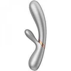 Satisfyer Hot Lover Rabbit Vibraattori, hopea hinta ja tiedot | Vibraattorit | hobbyhall.fi