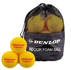 Tennispallot Dunlop Indoor Foum, keltainen hinta ja tiedot | Tennisvälineet | hobbyhall.fi