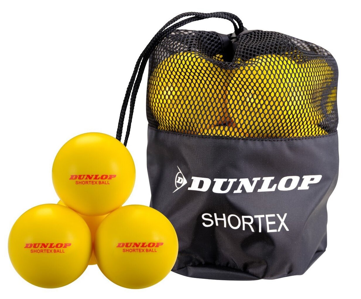 Tennispallot Dunlop Shortex, keltainen hinta ja tiedot | Tennisvälineet | hobbyhall.fi