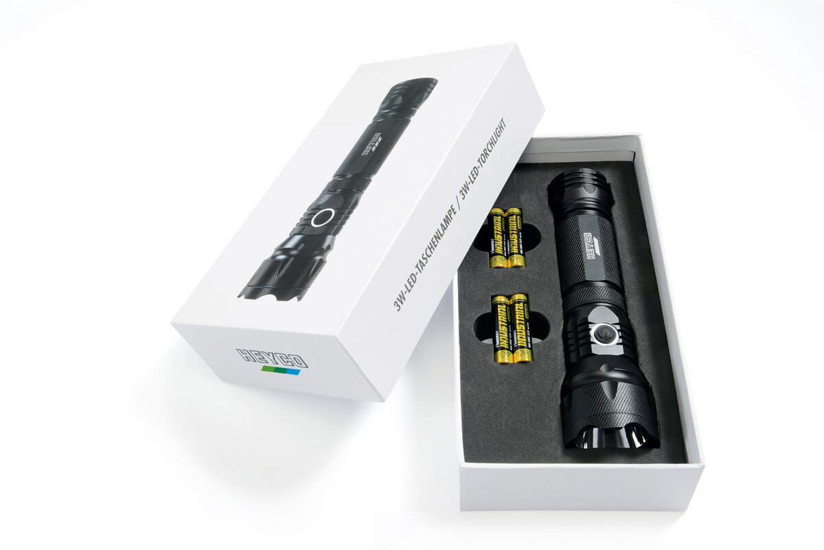 Heyco LED-taskulamppu 3W, magneetilla, 180-250 LM hinta ja tiedot | Taskulamput ja valonheittimet | hobbyhall.fi