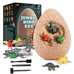 Jumbo Dino Egg - paleontologisarja hinta ja tiedot | Kehittävät lelut | hobbyhall.fi