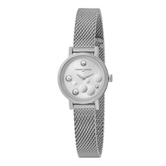 Pierre Cardin Canal St. Martin Pearls 27mm Silver -rannekello, naisten Pierre Cardini -kello on täydellinen valinta jokaiselle modernille naiselle, sillä sen ajaton estetiikka on saanut inspiraationsa rakastetun ranskalaisen suunnittelijan Pierre Cardinin hinta ja tiedot | Pierre Cardin Naisten asusteet | hobbyhall.fi