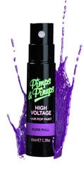 Pimps&Pinups High Voltage Hair Pop Paint - värisuihke, poispestävä, Purr Pull hinta ja tiedot | Hiusvärit | hobbyhall.fi