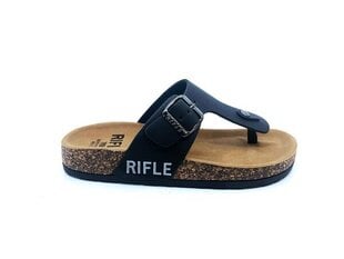 RIFLE vapaa-ajan kengät CALDERA MS musta hinta ja tiedot | Miesten sandaalit ja tossut | hobbyhall.fi