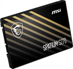 MSI Hard Drive MSI SPATIUM M260 960 GB SSD hinta ja tiedot | Kovalevyt | hobbyhall.fi