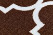 Kumipohjainen matto 120 cm Marokkolainen apilaruskea TRELLIS 30351 hinta ja tiedot | Isot matot | hobbyhall.fi