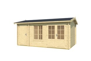 Kesäkeittiö-varasto Rexham2 13,9 m² hinta ja tiedot | Piharakennukset | hobbyhall.fi