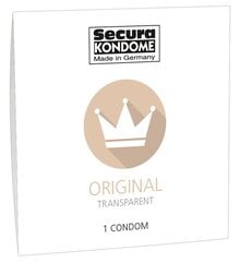 Kondomit Secura Original, 1 kpl hinta ja tiedot | Kondomit | hobbyhall.fi