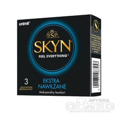 Kondomit Unimil Skyn Feel Everything Extra, 3 kpl. hinta ja tiedot | Kondomit | hobbyhall.fi