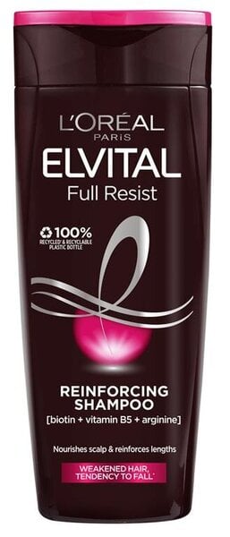 Shampoo Elvital Arginine Resist x3 400ml, 6 paketin sarja