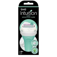 Naisten höylä+terät WS Intuition Sensitive, 5 kpl. hinta ja tiedot | Wilkinson Sword Hajuvedet ja kosmetiikka | hobbyhall.fi