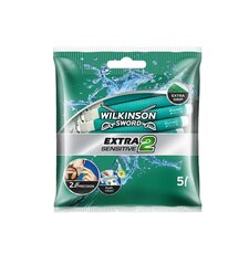 Miesten kertakäyttöinen partahöylä WS Extra 2 Sensitive, 5 x 5 kpl. hinta ja tiedot | Wilkinson Sword Hajuvedet ja kosmetiikka | hobbyhall.fi