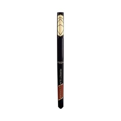 Silmänrajauskynä L'oreal Paris Perfect Slim, 03 Ruskea hinta ja tiedot | Silmämeikit | hobbyhall.fi