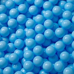 KiddyMoon pehmeät muoviset leikkipallot 500 palloa/6cm-2.36in värikäs sininen, baby blue hinta ja tiedot | Vauvan lelut | hobbyhall.fi