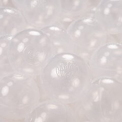 KiddyMoon pehmeät muoviset leikkipallot 200 palloa/6cm-2.36in värikäs läpinäkyvää hinta ja tiedot | Vauvan lelut | hobbyhall.fi